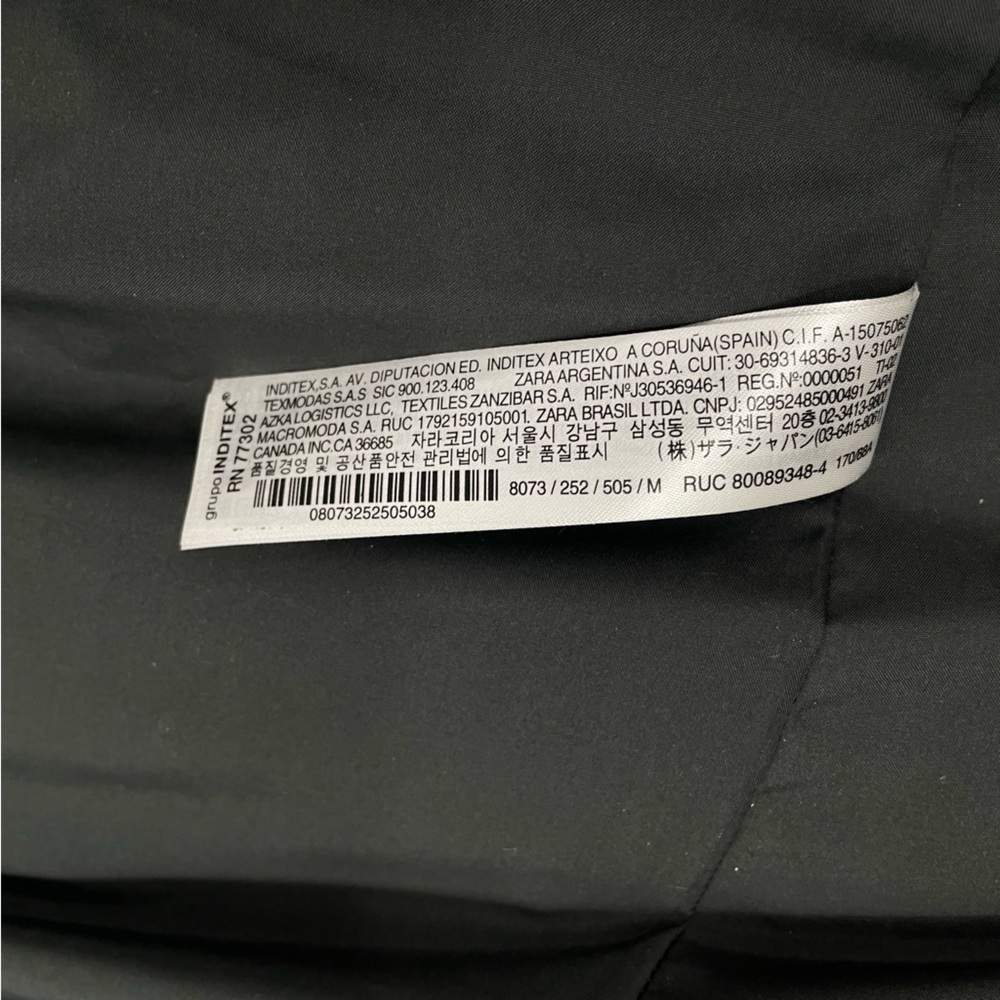 Zara Green Down Puffer Coat with Hood – Women’s Medium - Picture 8 of 13